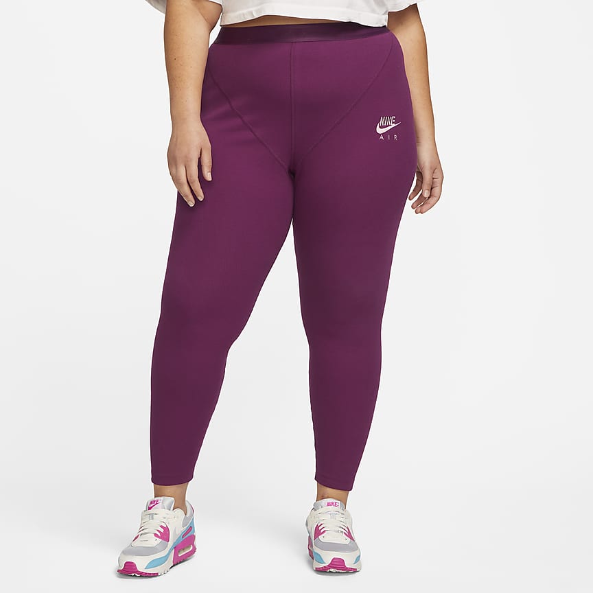 Nike Dri-FIT One Women's Mid-Rise Shine 