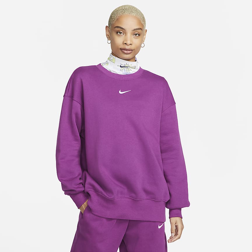 Nike Sportswear Phoenix Fleece Women's OverOversized Crewneck Sweatshirt.
