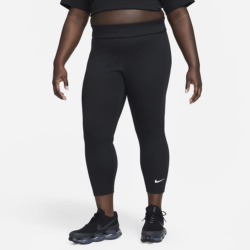 Nike One Women's Mid-Rise Leggings (Plus Size). Nike HU