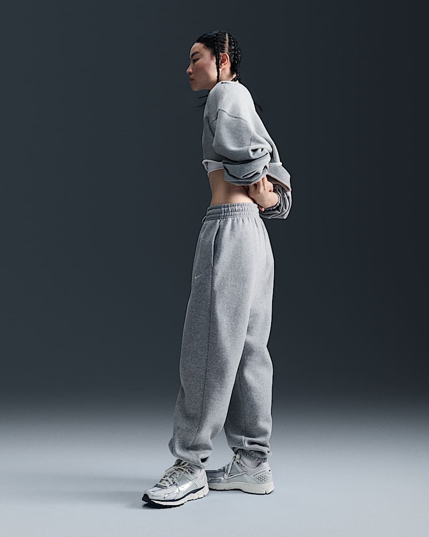 Pantalon de survêtement oversize à taille haute Nike Sportswear Phoenix Fleece pour Femme