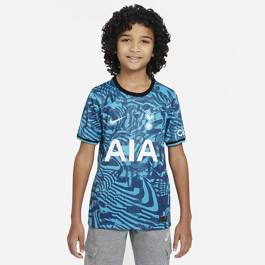 Tottenham Hotspur 2023/24 Stadium Home Big Kids' Nike Dri-FIT Soccer  Jersey.