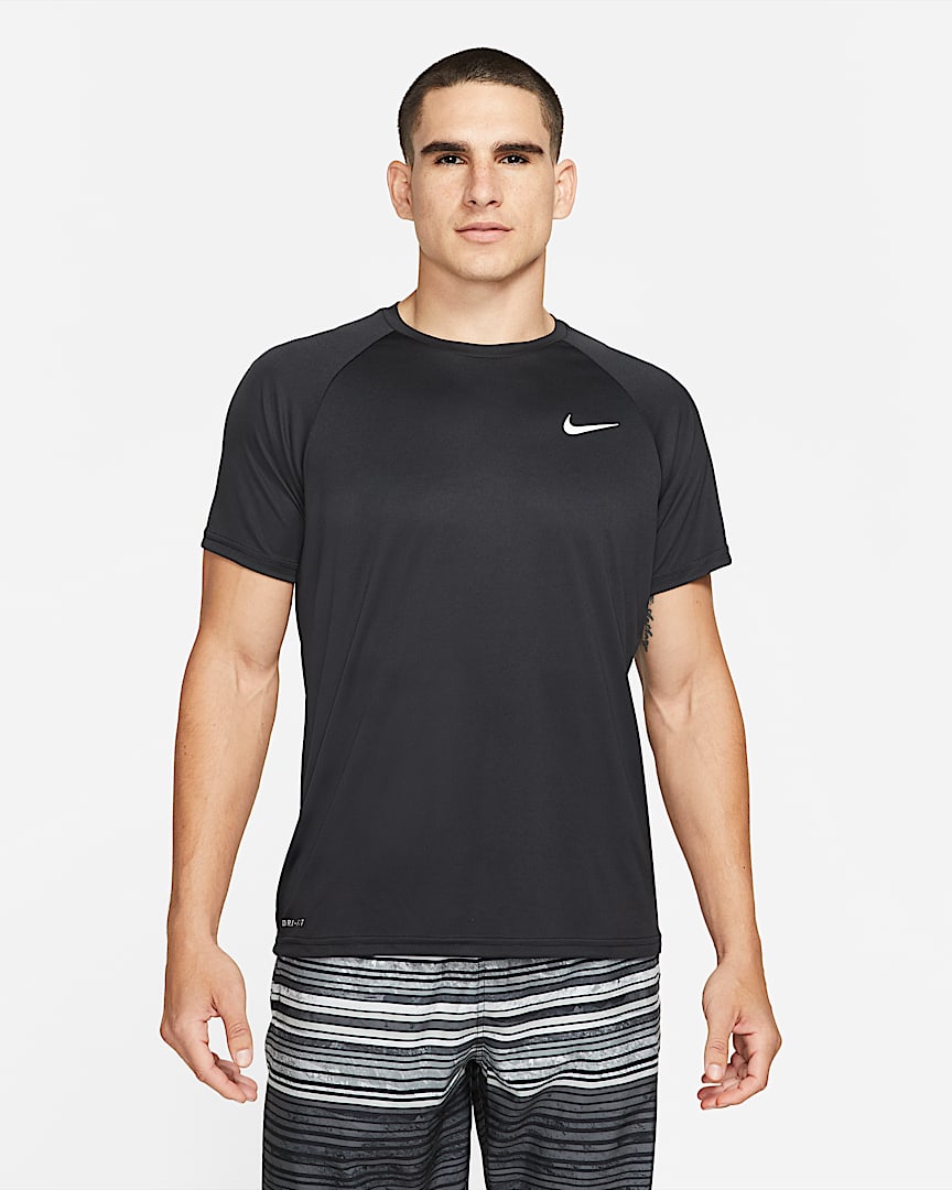 Nike Essential Men's Short-Sleeve Hydroguard Swim Shirt
