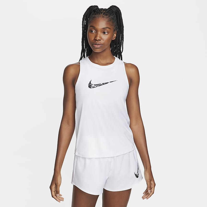 Nike Dri-FIT Race Women's Cropped Running Tank DD5921-010