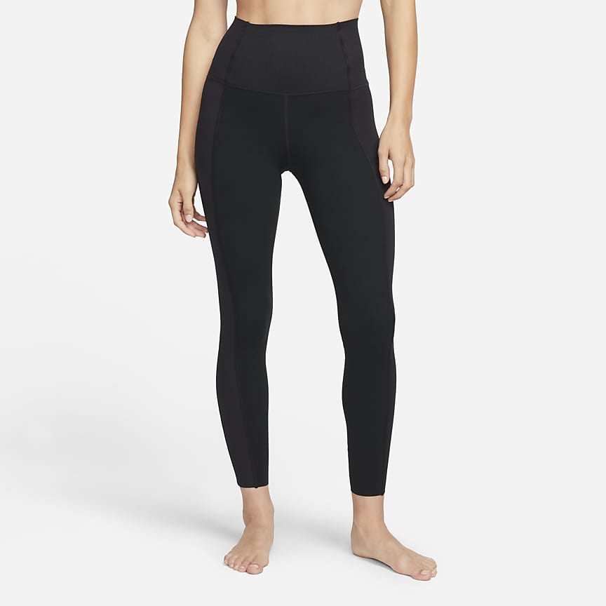 taille haute à motif Nike Yoga Dri-FIT 