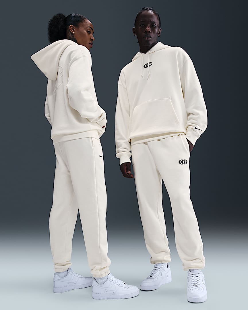 Caitlin Clark Nike Fleece Cuffed Basketball Pants