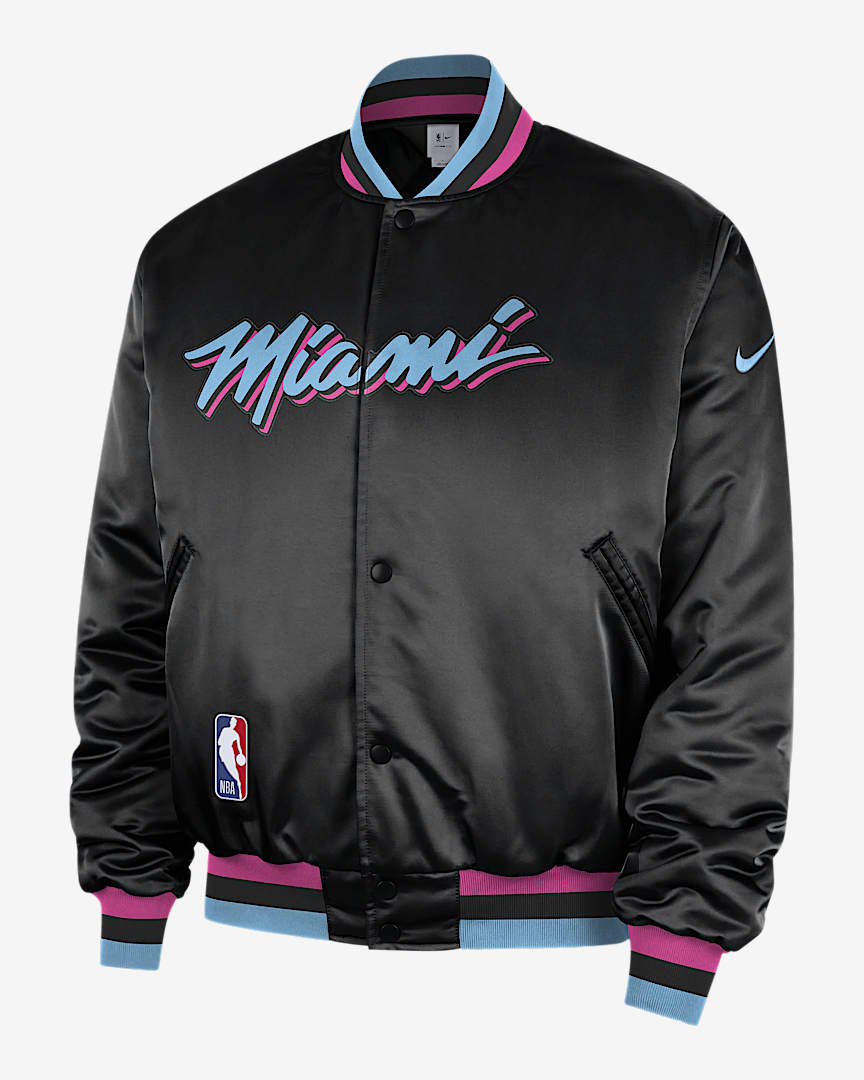 Miami Heat City Edition Men's Nike NBA Premium Jacket