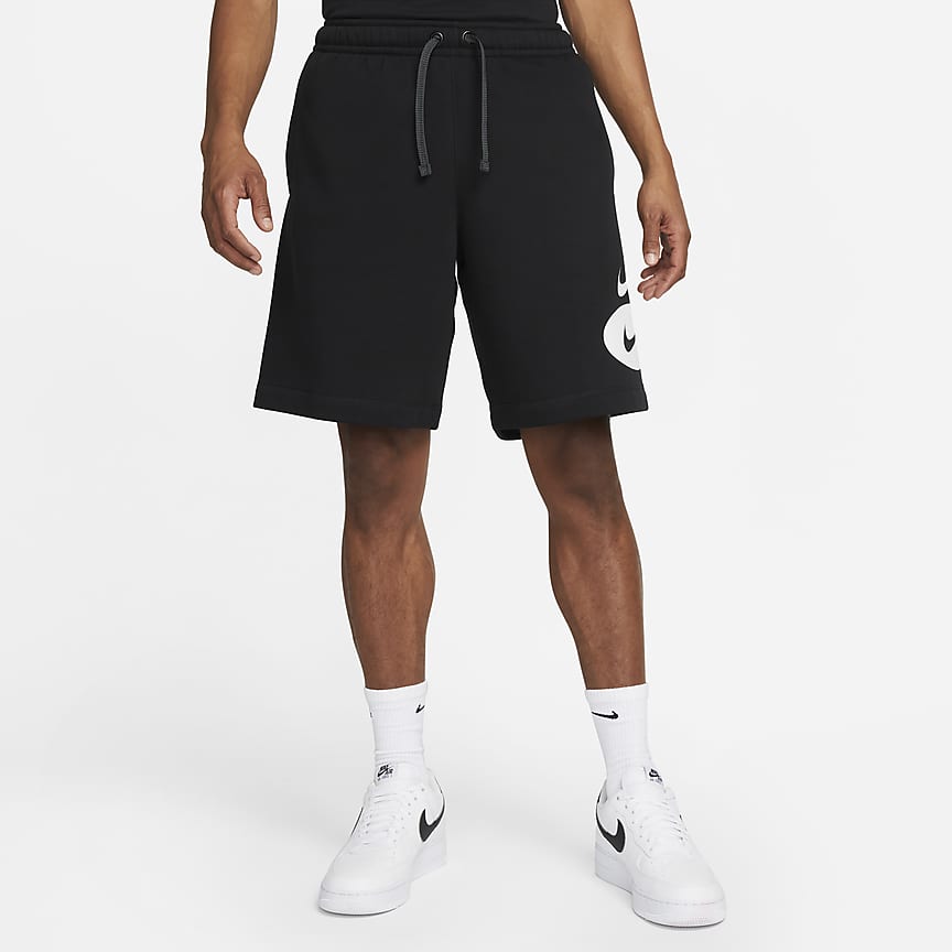 fleece shorts nike