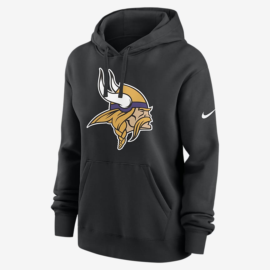 Nike Sideline Club (NFL Minnesota Vikings) Women's Pullover Hoodie