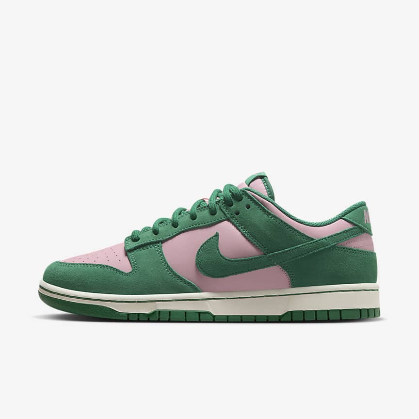 Mint and red nike dunks best sale