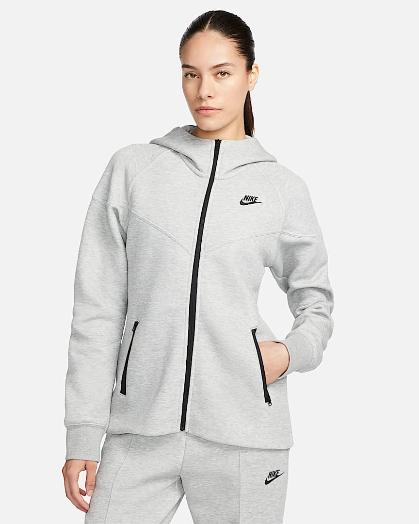 Nike Sportswear Tech Fleece Big Kids' Full-Zip Hoodie