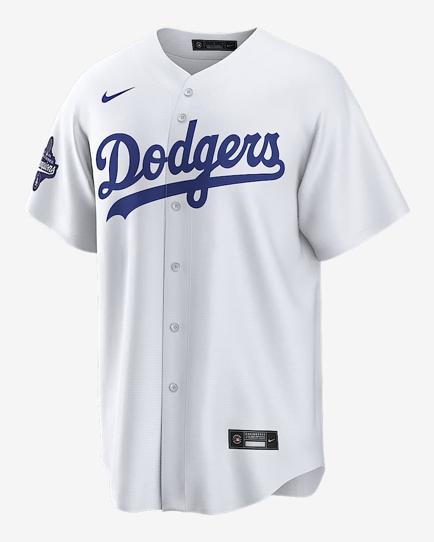 Mookie Betts Los Angeles Dodgers 2025 World Series Champions Men's Nike MLB Replica Jersey