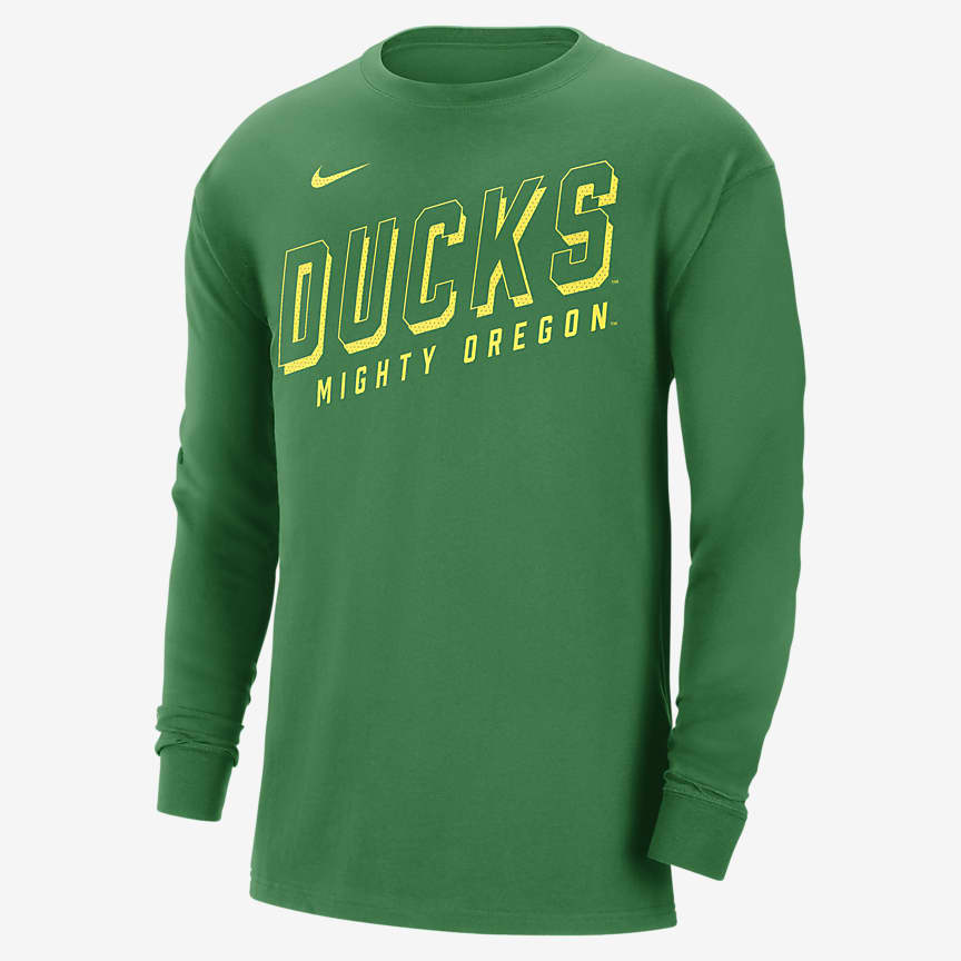 Oregon Men's Nike College LongSleeve TShirt.