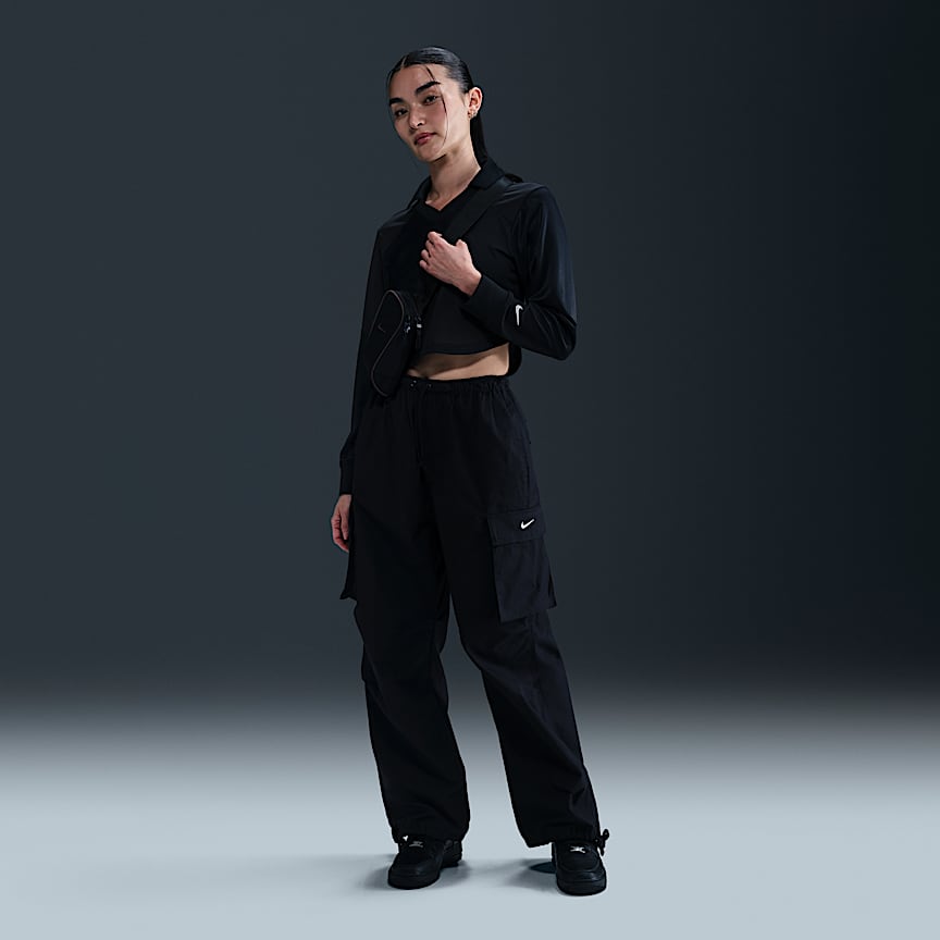 【a's】NIKEハイウエストウーブン カーゴ パンツ Ｓサイズ NIKE公式】ナイキ スポーツウェア ウィメンズ ハイウエスト