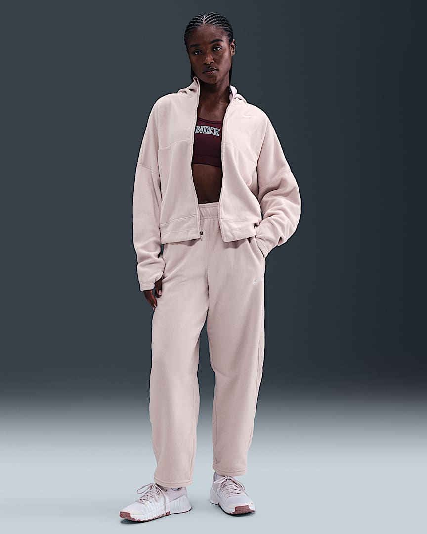 Nike One Women's Therma-FIT Mid-Rise Fleece Pants