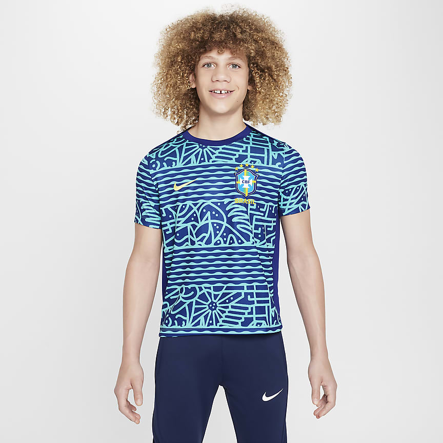 Big Kids' Nike Dri-FIT Soccer Pre-Match Short-Sleeve Top