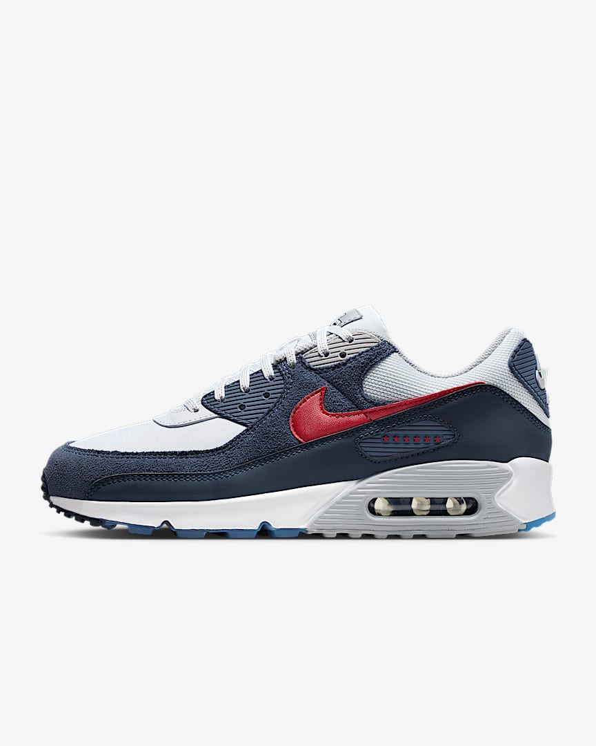 New England Patriots Air Max 90 Men's Nike Shoes