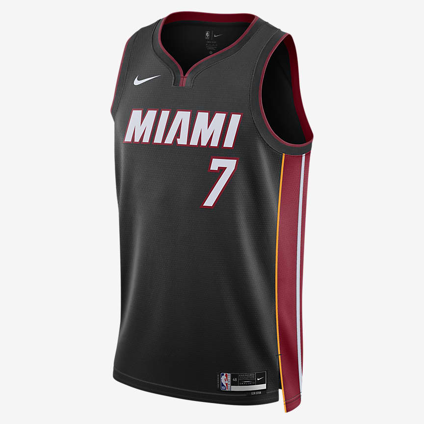 Miami Heat Courtside City Edition Men's Nike Max90 NBA T-Shirt 