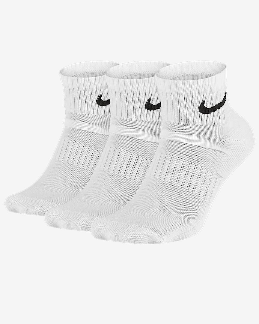 Nike Everyday Cushioned Training Ankle Socks (3 Pairs)
