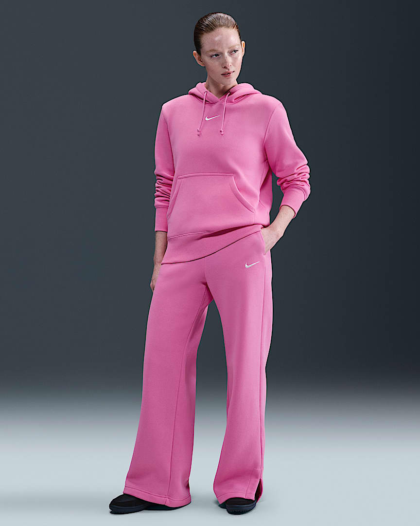 Nike Sportswear Phoenix Fleece Women's High-Waisted Wide-Leg Pants
