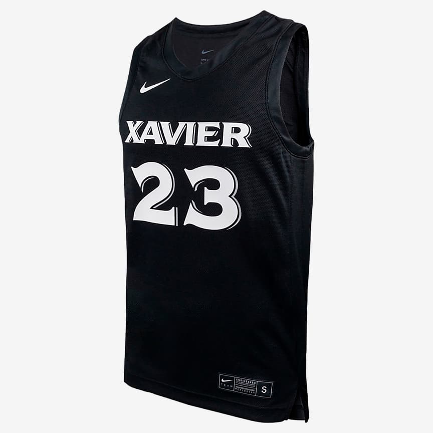 Xavier Men's Nike College Basketball Replica Jersey.