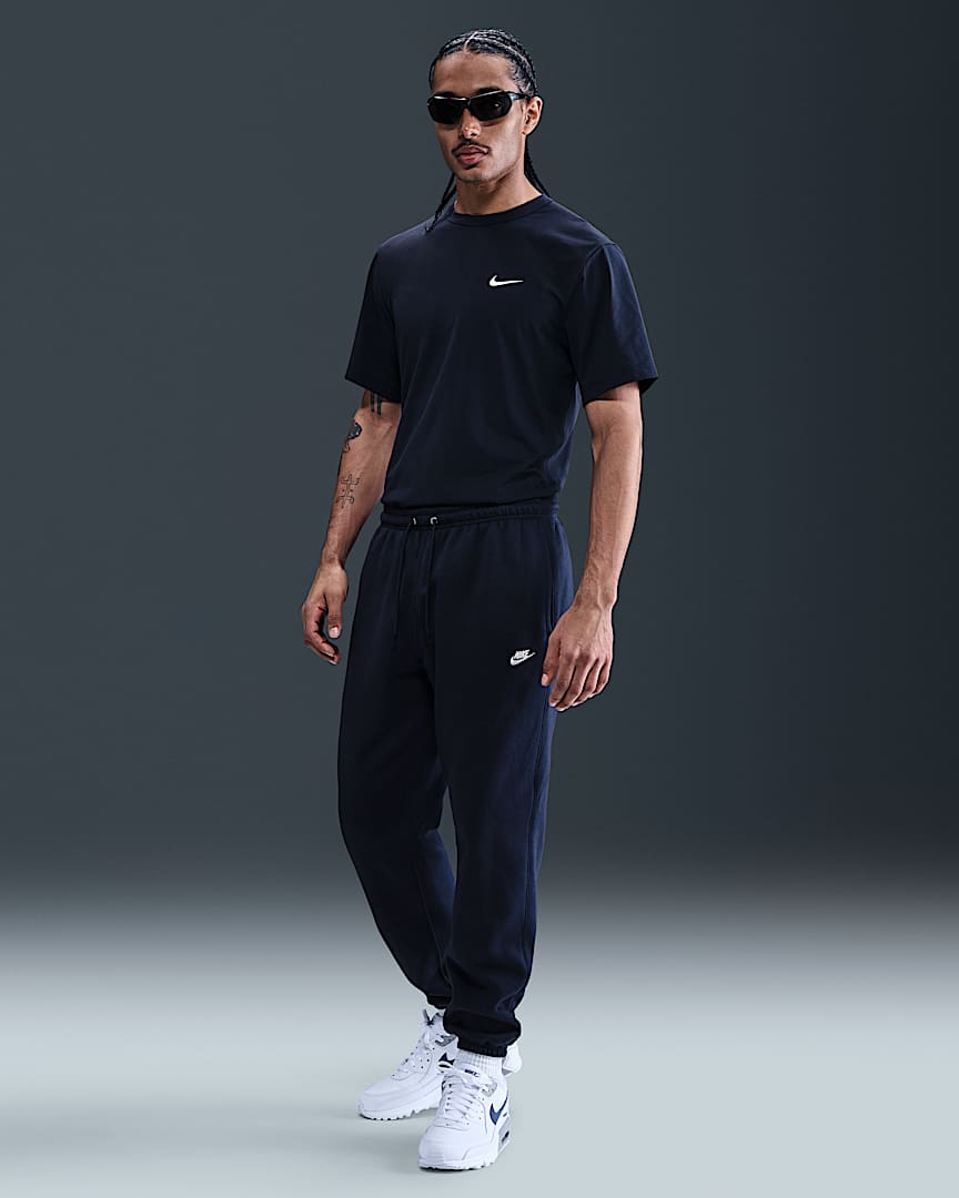 Nike Club Men's Cuffed Brushed Fleece Pants