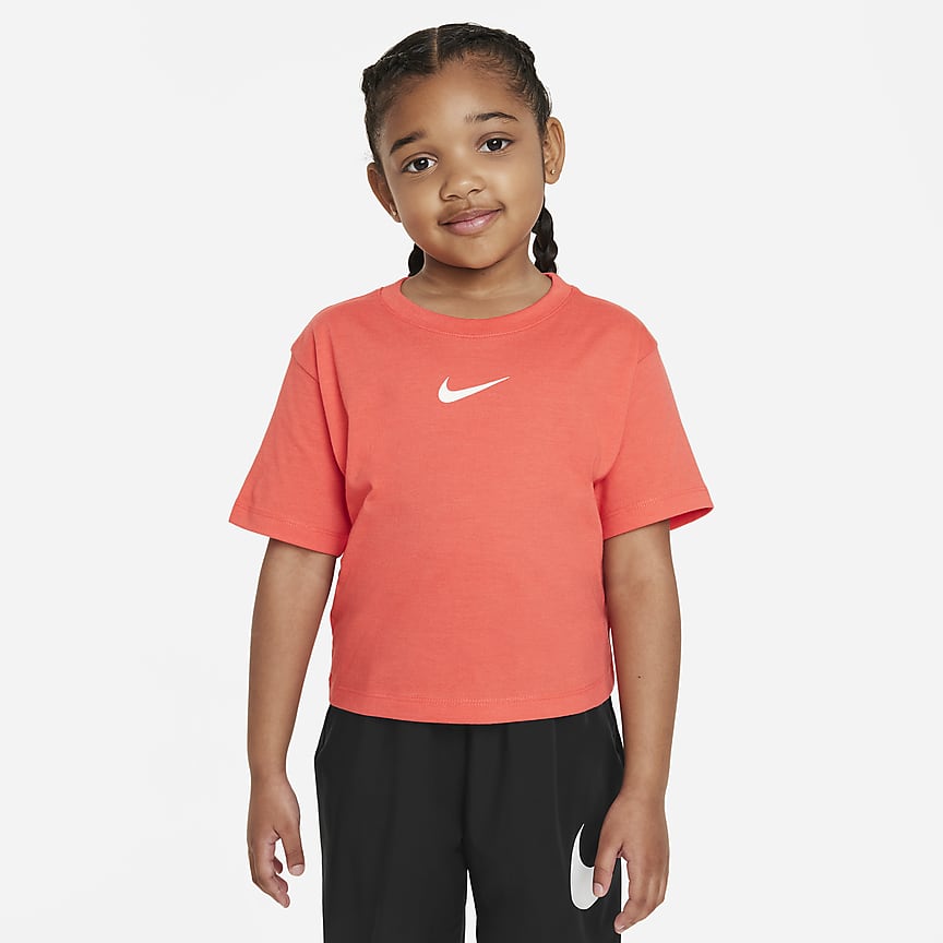 Nike Swooshfetti Logo Tee Little Kids T-Shirt. Nike.com