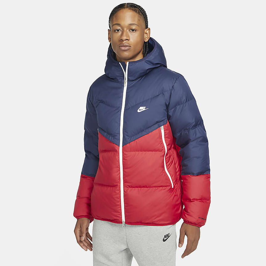 nike sportswear men's reversible windrunner down vest