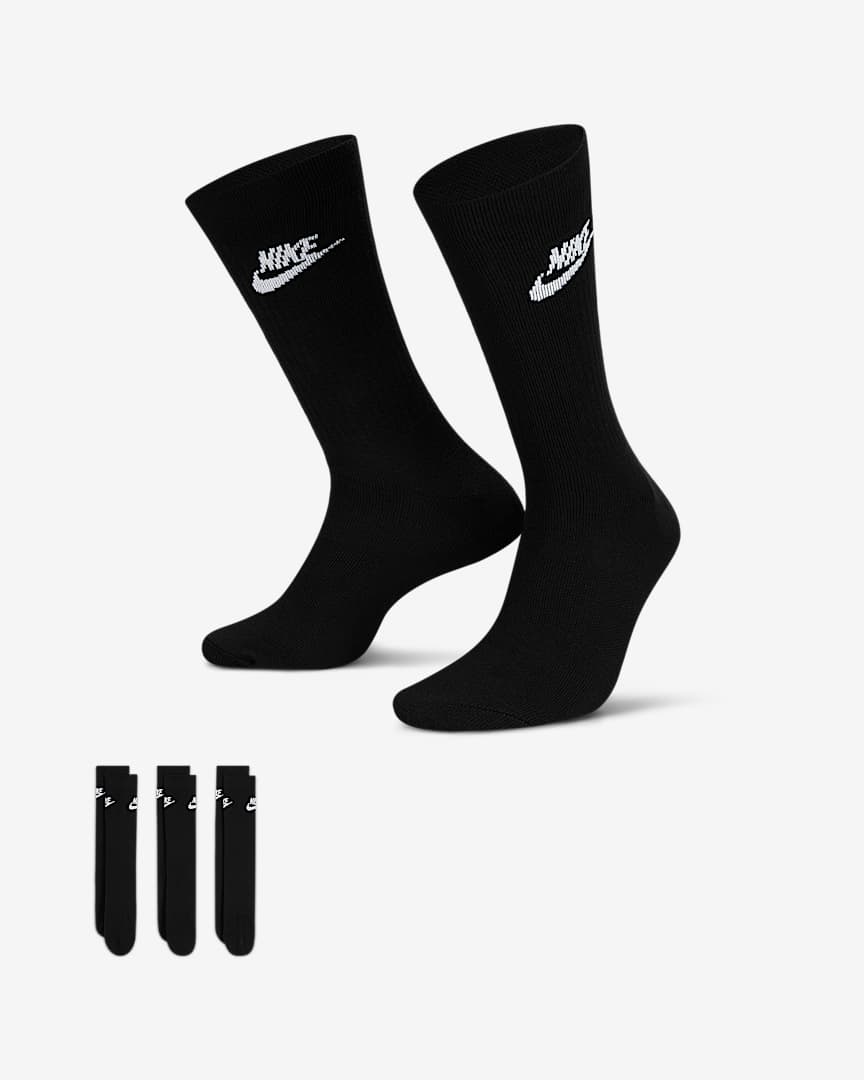 Nike Everyday Plus Cushioned Training Ankle Socks (3 Pairs)