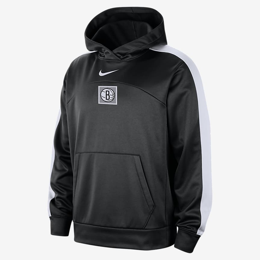 Brooklyn Nets Standard Issue Men's Nike Dri-FIT NBA Sweatshirt. Nike.com