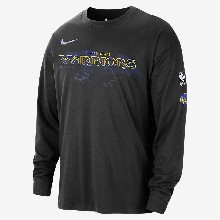 Golden State Warriors Essential Men's Nike NBA Long-Sleeve T-Shirt ...