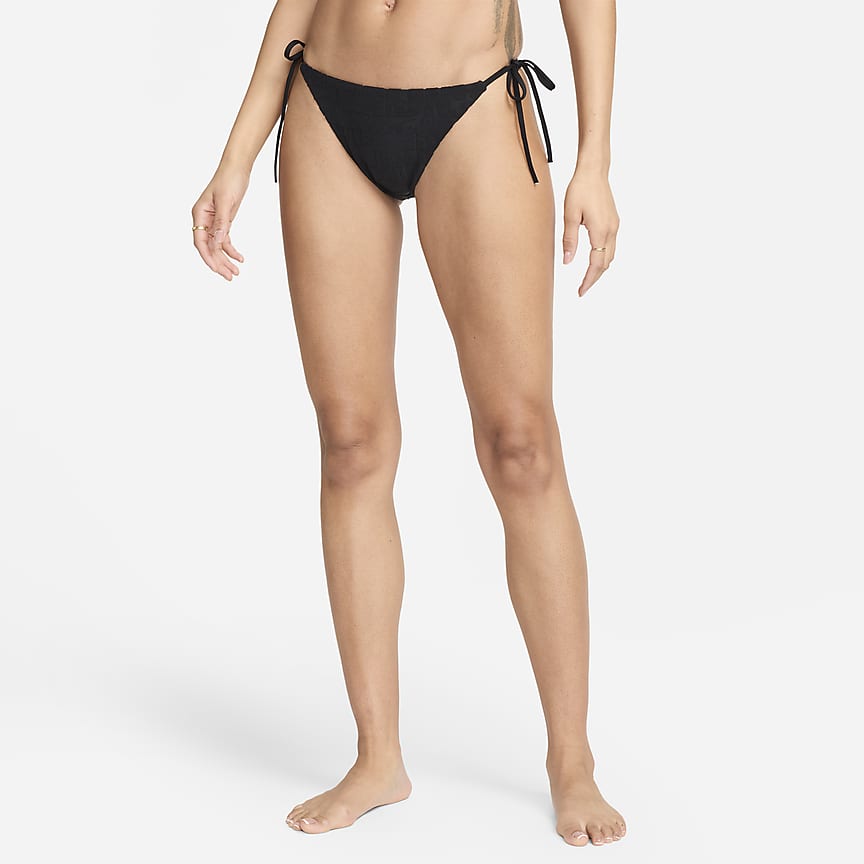 Nike Women's High-Waisted Bikini Swim Bottom.