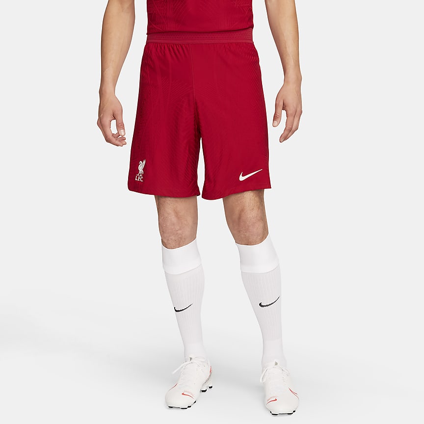 Liverpool FC Strike Men's Nike DriFIT Knit Soccer Shorts.
