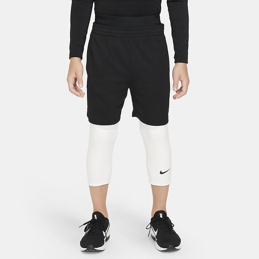 Nike Pro Dri-FIT older kids' (boys') tights. Nike SE