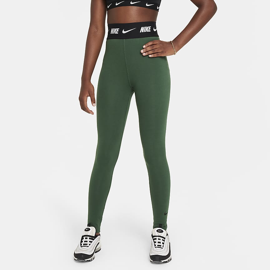 Nike Sportswear Junior Girls' Essential Futura Mid-Rise Tights