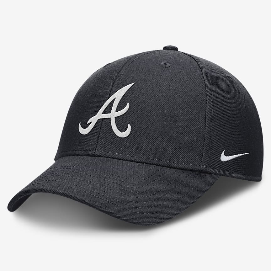 Atlanta Braves Evergreen Club Men's Nike Dri-FIT MLB Adjustable Hat ...