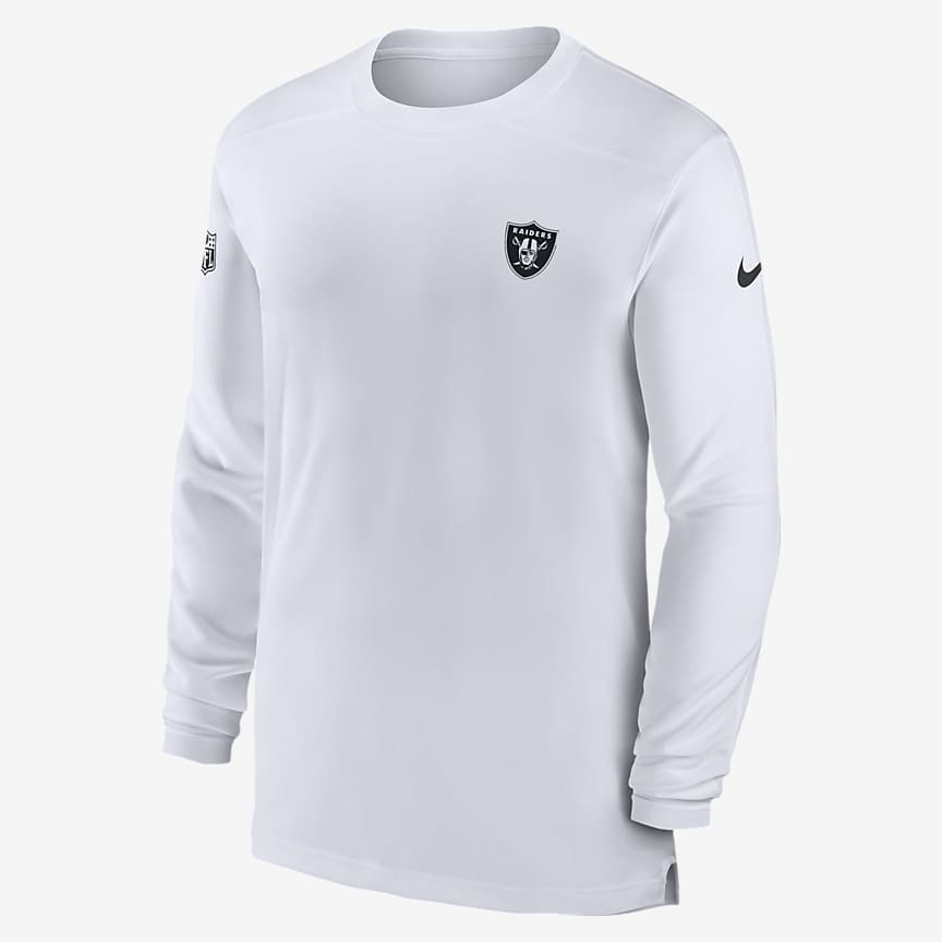 Oakland Raiders Nike Dri Fit Sideline Hoodie - Black - Mens