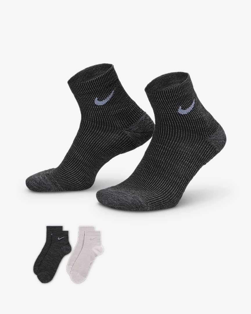 Nike Everyday Cushioned Ankle Socks (2 Pair)
