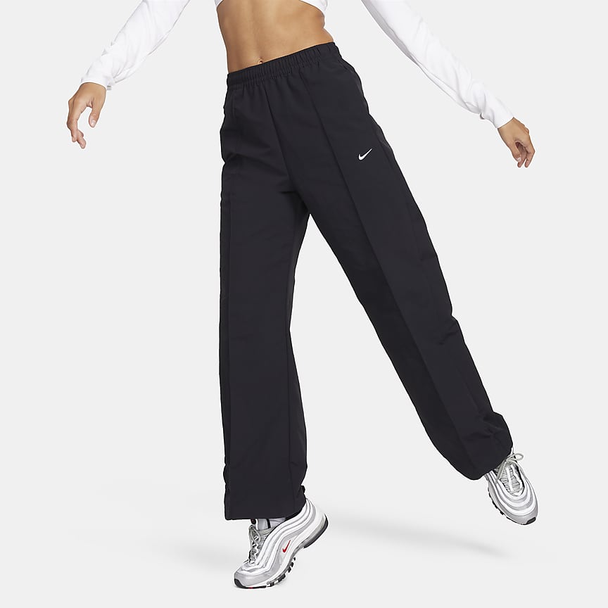 Nike Sportswear Women's Straight-Leg French Terry Trousers. Nike CA