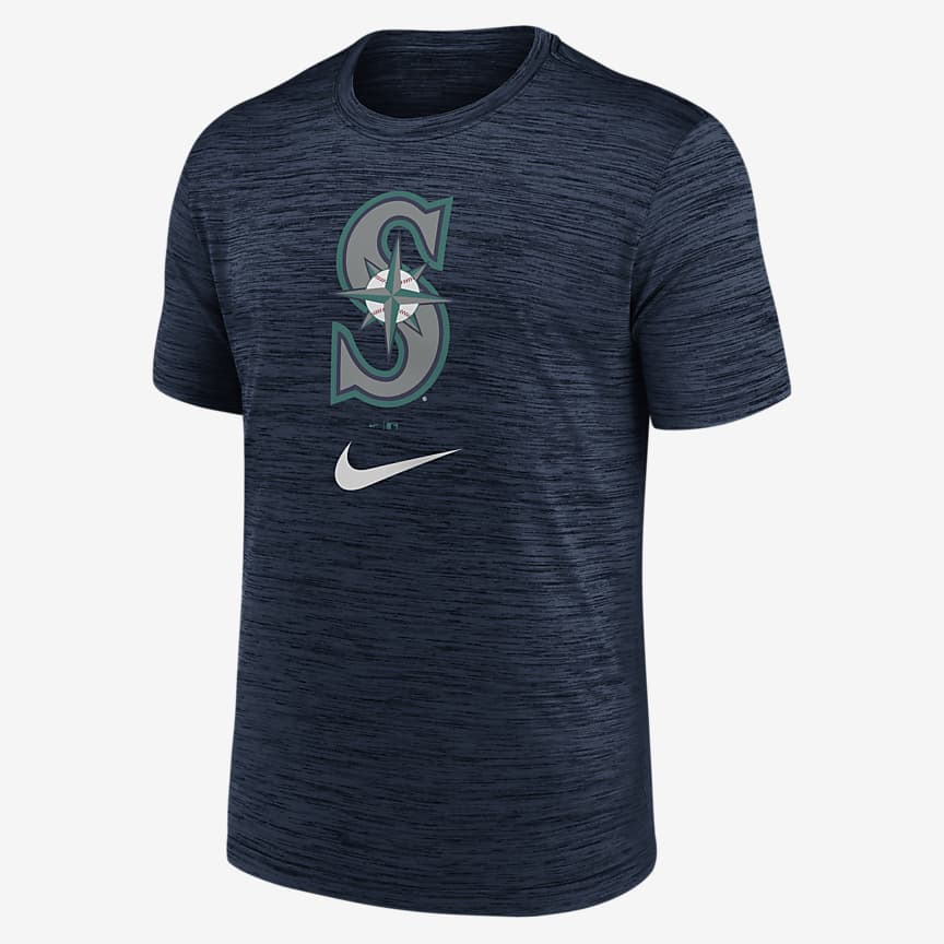 Nike Dri-FIT Velocity Practice (MLB Seattle Mariners) Men's T-Shirt ...