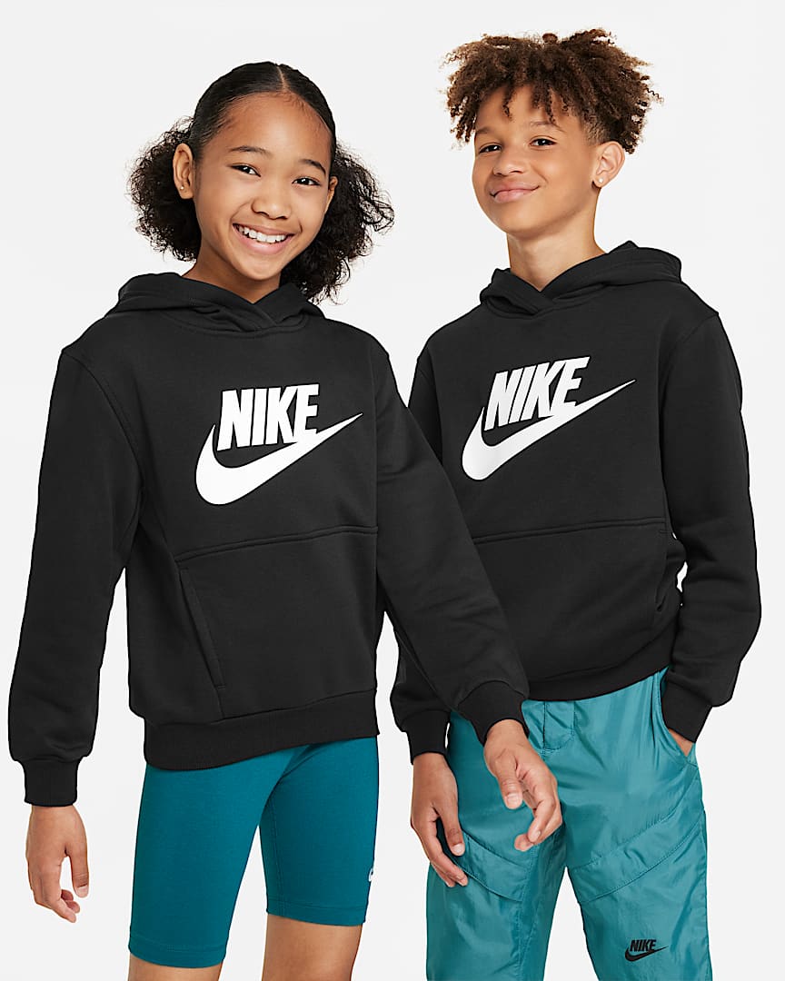 Nike Sportswear Club Fleece Big Kids' Hoodie (Extended Size)