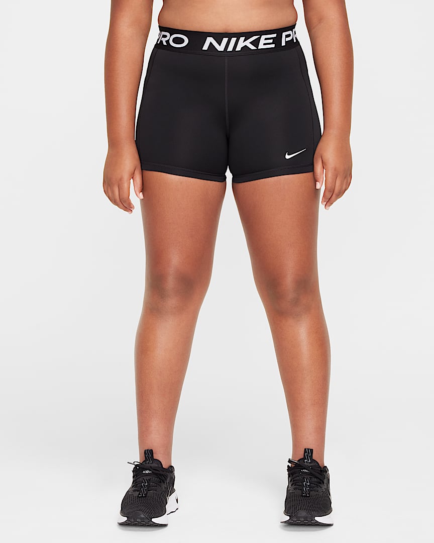 Nike Pro Leak Protection: Period Girls' Shorts (Extended Size)