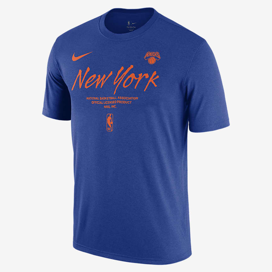 New York Knicks Essential Men's Nike NBA Max90 T-Shirt. Nike.com