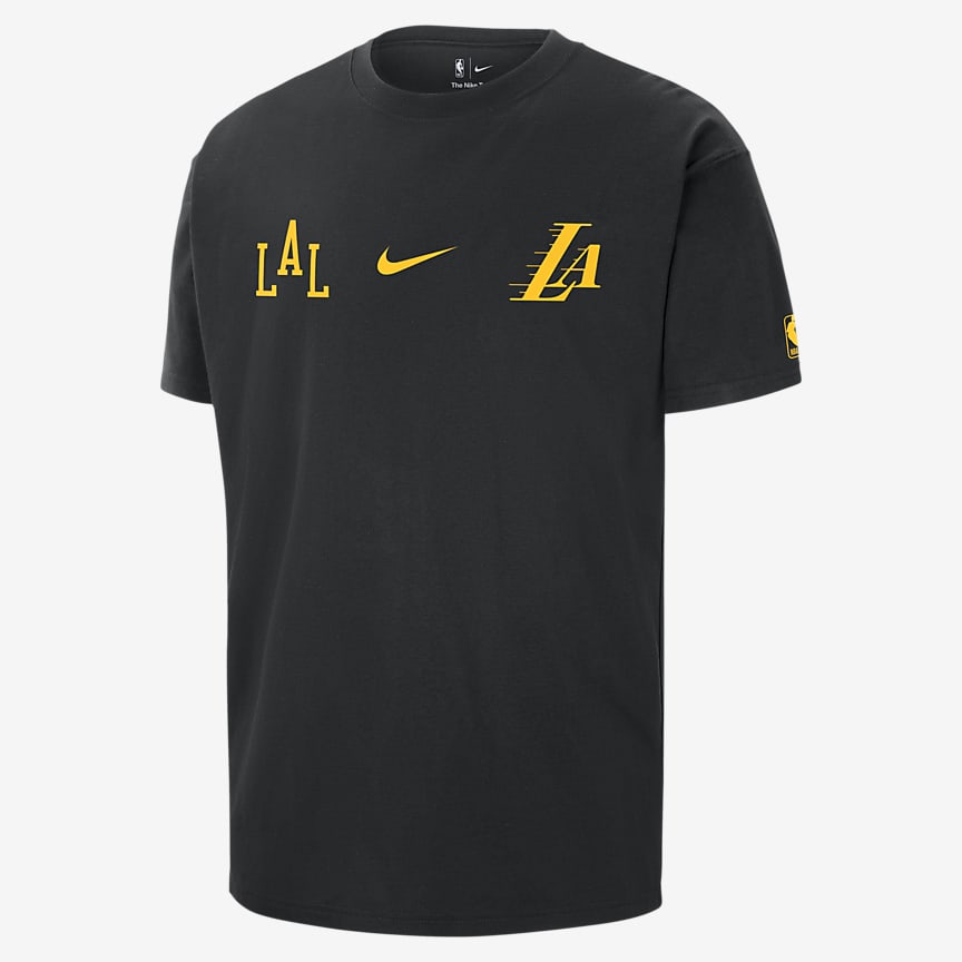 Los Angeles Lakers Men's Nike NBA Max90 T-Shirt. Nike RO