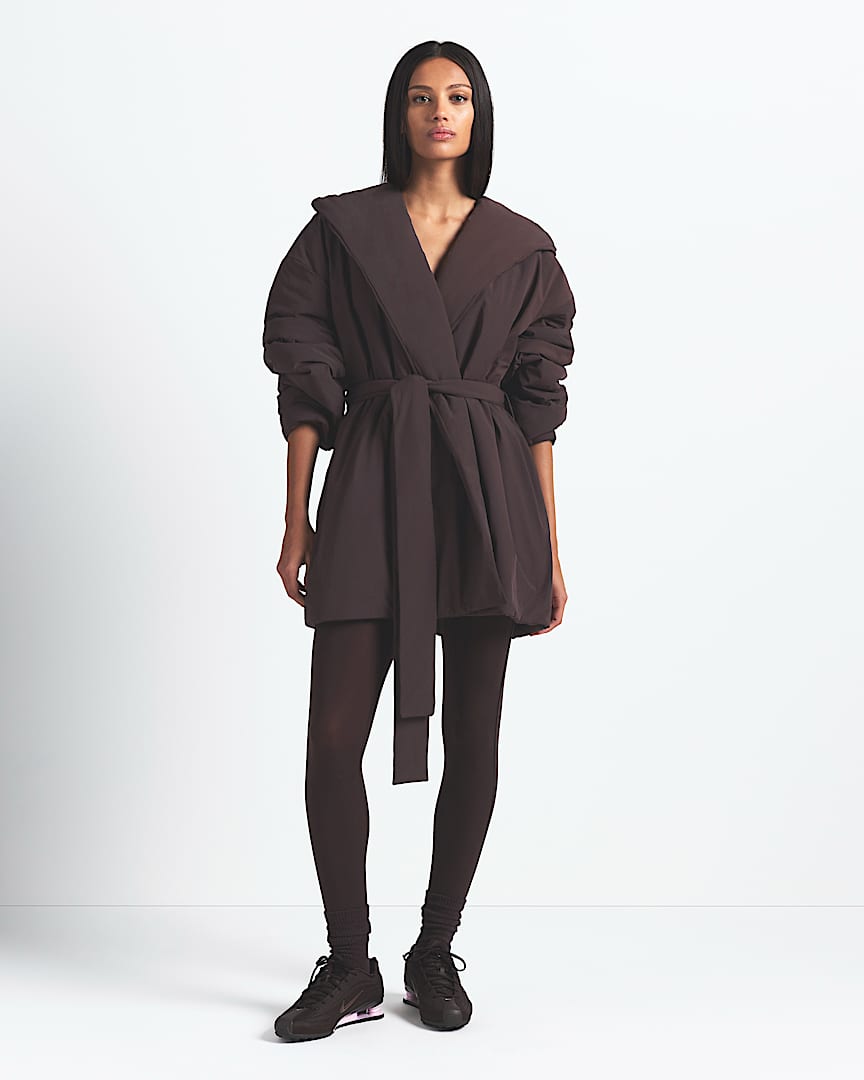 NikeSKIMS Shine Women's Long-Sleeve Crew-Neck Top