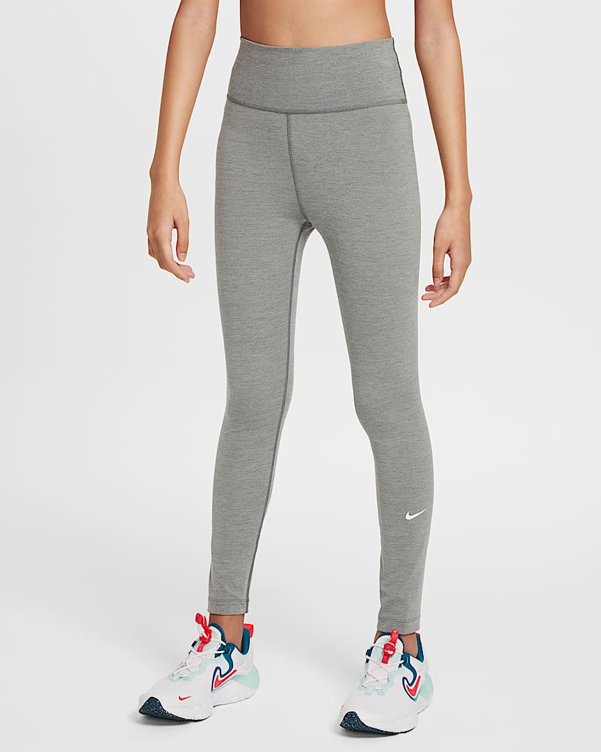 Nike Sportswear Classic Girls' High-Waisted Flared Leggings