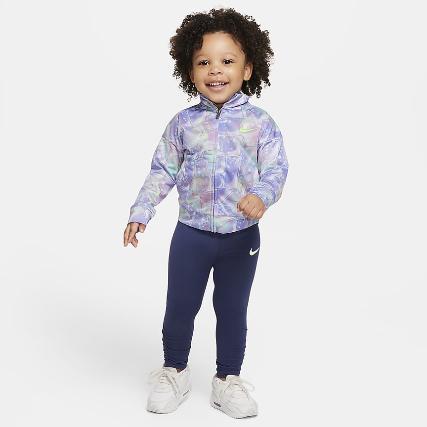 Nike Crew and Printed Leggings Set Toddler Set.