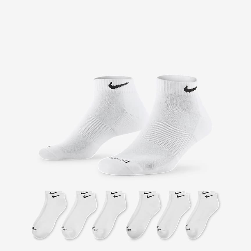 Nike Everyday Plus Cushioned Ankle Socks (2 Pairs). Nike PT