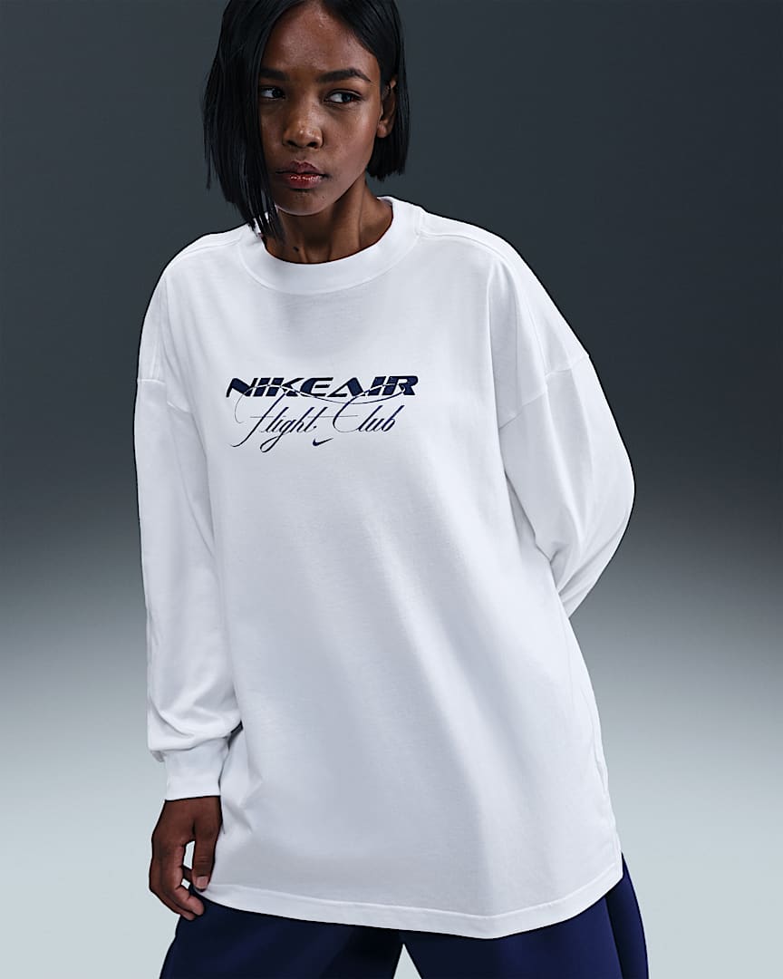 Nike Sportswear Women's Oversized Long-Sleeve T-Shirt
