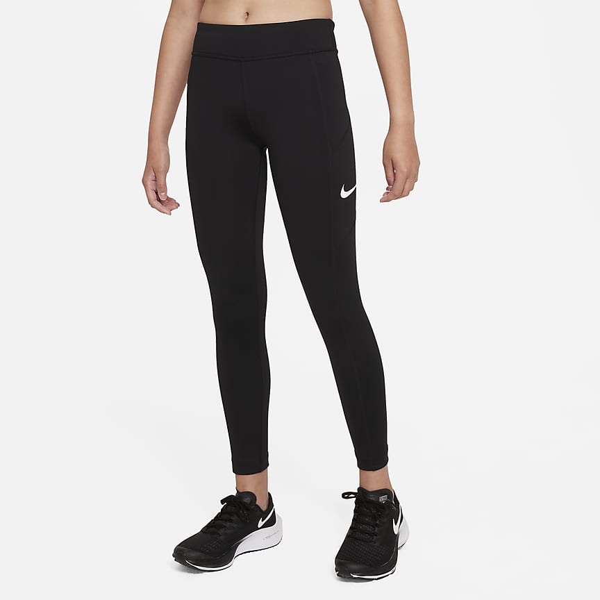 Nike Pro Big Kids' (Girls') Leggings 