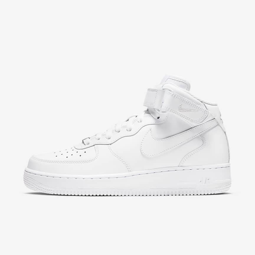 High top white 2024 nike air force 1